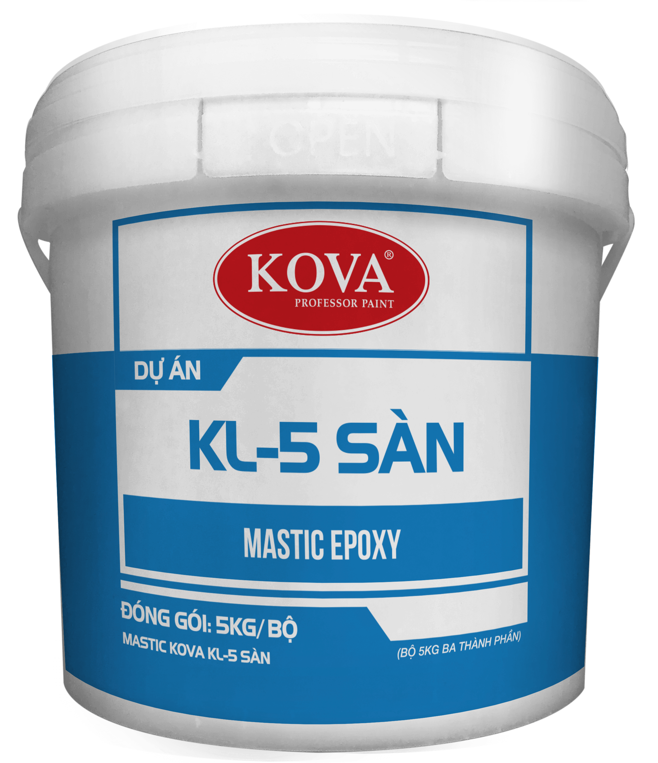Mastic Epoxy KOVA KL-5 Sàn